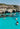 Mediterranean coastal water and cliffs representing the natural Mediterranean inspired roots of Medíté hair growth and scalp care products