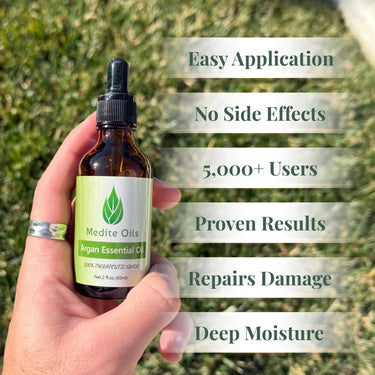 SOLIS - Pure Argan Essential Hair Growth Oil (3-PACK)